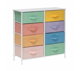 Комод "Линкс" 8 ящиков (Цветной) | Интернет магазин мебели и декора LifeDekor