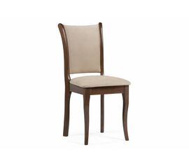 Стул деревянный Санати сливочный раф / темный орех | Интернет магазин мебели и декора LifeDekor