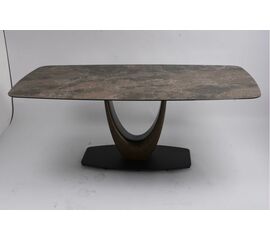 Стол обеденный Римини MC3020-180BR, 180х90х76 см, коричневая керамика | Интернет магазин мебели и декора LifeDekor