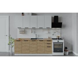 Кухонный гарнитур «Детройт» длиной 200 см | Интернет магазин мебели и декора LifeDekor