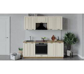 Кухонный гарнитур «Лина» длиной 200 см со шкафом НБ | Интернет магазин мебели и декора LifeDekor