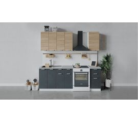 Кухонный гарнитур «Гранита» длиной 160 см | Интернет магазин мебели и декора LifeDekor