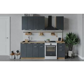 Кухонный гарнитур «Гранита» длиной 160 см | Интернет магазин мебели и декора LifeDekor