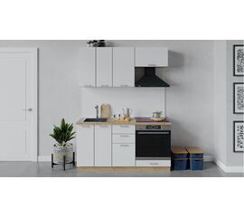 Кухонный гарнитур «Габриэлла» длиной 160 см со шкафом НБ | Интернет магазин мебели и декора LifeDekor