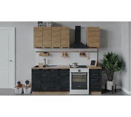 Кухонный гарнитур «Детройт» длиной 160 см | Интернет магазин мебели и декора LifeDekor