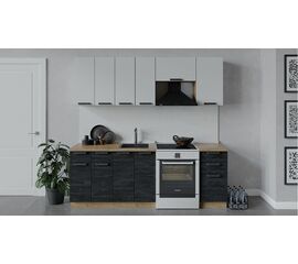 Кухонный гарнитур «Детройт» длиной 220 см | Интернет магазин мебели и декора LifeDekor