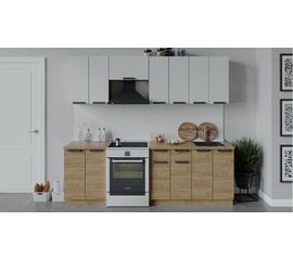 Кухонный гарнитур «Детройт» длиной 240 см | Интернет магазин мебели и декора LifeDekor