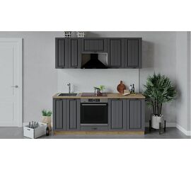 Кухонный гарнитур «Лина» длиной 200 см со шкафом НБ | Интернет магазин мебели и декора LifeDekor