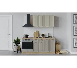 Кухонный гарнитур «Бьянка» длиной 180 см со шкафом НБ | Интернет магазин мебели и декора LifeDekor