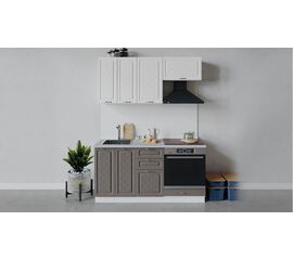 Кухонный гарнитур «Бьянка» длиной 160 см со шкафом НБ | Интернет магазин мебели и декора LifeDekor