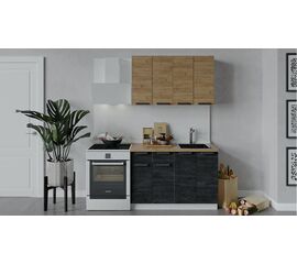 Кухонный гарнитур «Детройт» длиной 120 см | Интернет магазин мебели и декора LifeDekor