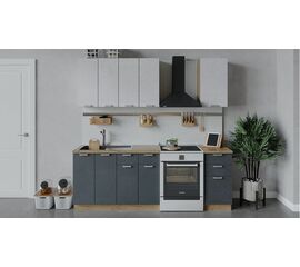 Кухонный гарнитур «Гранита» длиной 160 см | Интернет магазин мебели и декора LifeDekor