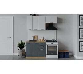 Кухонный гарнитур «Гранита» длиной 160 см | Интернет магазин мебели и декора LifeDekor