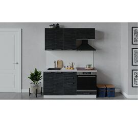 Кухонный гарнитур «Детройт» длиной 160 см со шкафом НБ | Интернет магазин мебели и декора LifeDekor