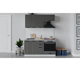Кухонный гарнитур «Лорас» длиной 160 см со шкафом НБ | Интернет магазин мебели и декора LifeDekor