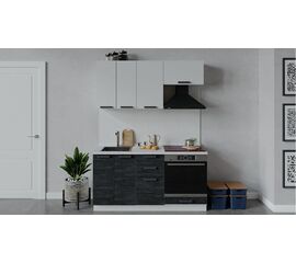 Кухонный гарнитур «Детройт» длиной 160 см со шкафом НБ | Интернет магазин мебели и декора LifeDekor