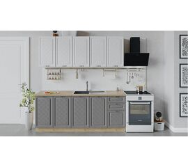 Кухонный гарнитур «Бьянка» длиной 200 см | Интернет магазин мебели и декора LifeDekor