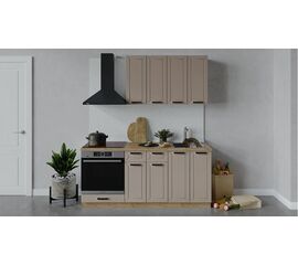 Кухонный гарнитур «Лорас» длиной 180 см со шкафом НБ | Интернет магазин мебели и декора LifeDekor