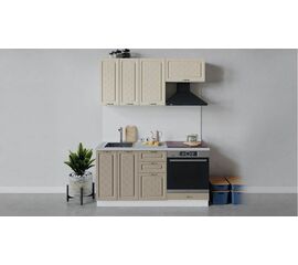 Кухонный гарнитур «Бьянка» длиной 160 см со шкафом НБ | Интернет магазин мебели и декора LifeDekor