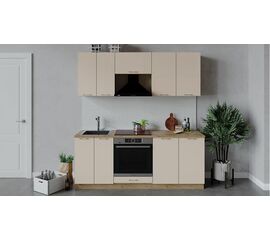 Кухонный гарнитур «Весна» длиной 200 см со шкафом НБ | Интернет магазин мебели и декора LifeDekor