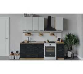 Кухонный гарнитур «Детройт» длиной 160 см | Интернет магазин мебели и декора LifeDekor