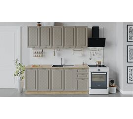 Кухонный гарнитур «Бьянка» длиной 200 см | Интернет магазин мебели и декора LifeDekor