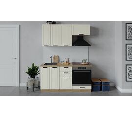 Кухонный гарнитур «Лорас» длиной 160 см со шкафом НБ | Интернет магазин мебели и декора LifeDekor