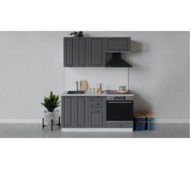 Кухонный гарнитур «Лина» длиной 160 см со шкафом НБ | Интернет магазин мебели и декора LifeDekor