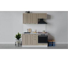 Кухонный гарнитур «Бьянка» длиной 160 см со шкафом НБ | Интернет магазин мебели и декора LifeDekor