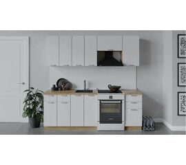 Кухонный гарнитур «Гранита» длиной 220 см | Интернет магазин мебели и декора LifeDekor