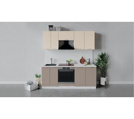 Кухонный гарнитур «Весна» длиной 200 см со шкафом НБ | Интернет магазин мебели и декора LifeDekor