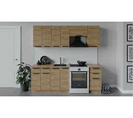 Кухонный гарнитур «Детройт» длиной 220 см | Интернет магазин мебели и декора LifeDekor