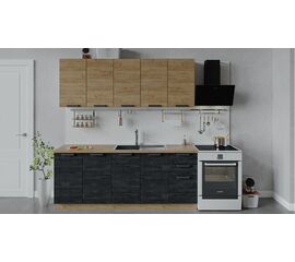 Кухонный гарнитур «Детройт» длиной 200 см | Интернет магазин мебели и декора LifeDekor