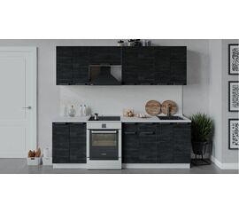 Кухонный гарнитур «Детройт» длиной 240 см | Интернет магазин мебели и декора LifeDekor