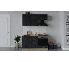 Кухонный гарнитур «Детройт» длиной 160 см со шкафом НБ | Интернет магазин мебели и декора LifeDekor