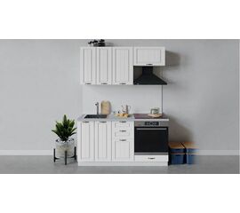 Кухонный гарнитур «Лина» длиной 160 см со шкафом НБ | Интернет магазин мебели и декора LifeDekor