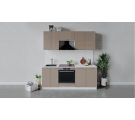 Кухонный гарнитур «Весна» длиной 200 см со шкафом НБ | Интернет магазин мебели и декора LifeDekor