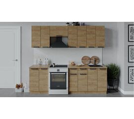 Кухонный гарнитур «Детройт» длиной 240 см | Интернет магазин мебели и декора LifeDekor