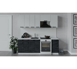 Кухонный гарнитур «Детройт» длиной 220 см | Интернет магазин мебели и декора LifeDekor