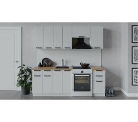 Кухонный гарнитур «Детройт» длиной 220 см | Интернет магазин мебели и декора LifeDekor