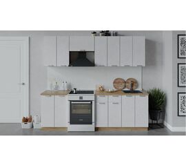 Кухонный гарнитур «Гранита» длиной 240 см | Интернет магазин мебели и декора LifeDekor