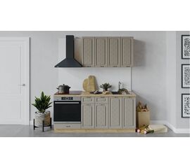Кухонный гарнитур «Бьянка» длиной 180 см со шкафом НБ | Интернет магазин мебели и декора LifeDekor