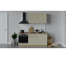 Кухонный гарнитур «Кимберли» длиной 180 см со шкафом НБ | Интернет магазин мебели и декора LifeDekor