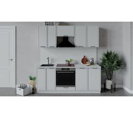 Кухонный гарнитур «Белладжио» длиной 200 см со шкафом НБ | Интернет магазин мебели и декора LifeDekor