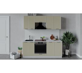 Кухонный гарнитур «Кимберли» длиной 200 см со шкафом НБ | Интернет магазин мебели и декора LifeDekor