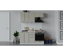 Кухонный гарнитур «Белладжио» длиной 160 см со шкафом НБ | Интернет магазин мебели и декора LifeDekor