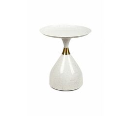 Столик журнальный Эльза SX-81, 39x54 см, белый | Интернет магазин мебели и декора LifeDekor