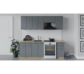 Кухонный гарнитур «Габриэлла» длиной 220 см | Интернет магазин мебели и декора LifeDekor