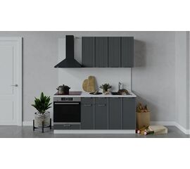 Кухонный гарнитур «Кимберли» длиной 180 см со шкафом НБ | Интернет магазин мебели и декора LifeDekor