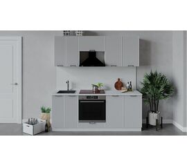 Кухонный гарнитур «Кимберли» длиной 200 см со шкафом НБ | Интернет магазин мебели и декора LifeDekor